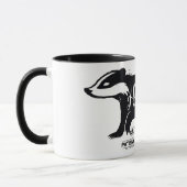 Mug Harry Potter | Typographie de silhouette HUFLEPUFF (Gauche)