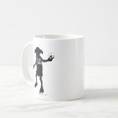 Mug Harry Potter | Typographie de silhouette "Libérez  (Devant gauche)