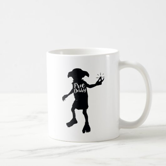 Mug Harry Potter | Typographie de silhouette "Libérez  (Droite)