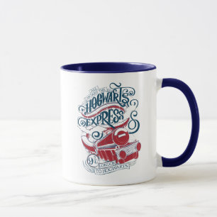 Mug Harry Potter Typographie du Hogwarts Express