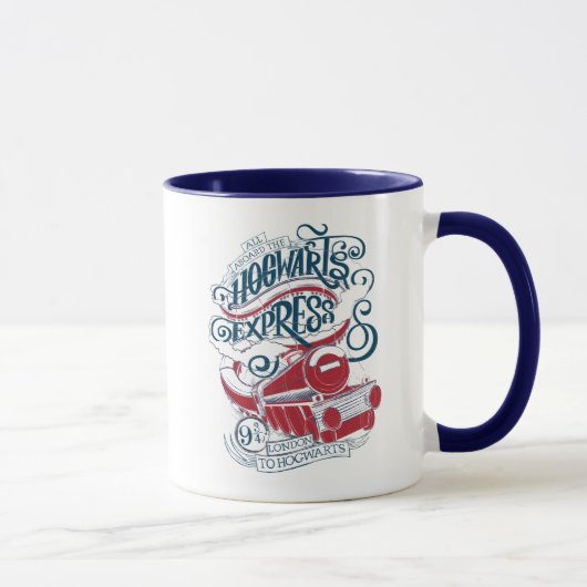 Mug Harry Potter | Typographie du Hogwarts Express (Droite)