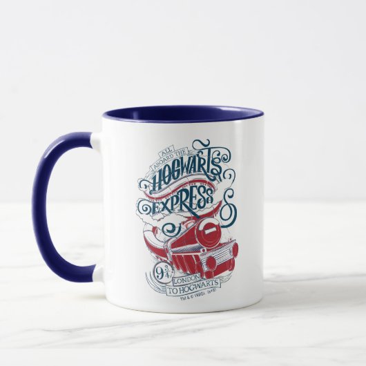 Mug Harry Potter | Typographie du Hogwarts Express (Gauche)