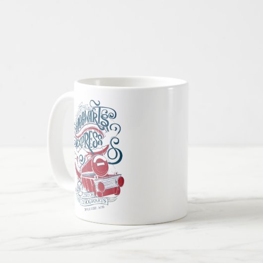 Mug Harry Potter | Typographie du Hogwarts Express (Devant gauche)