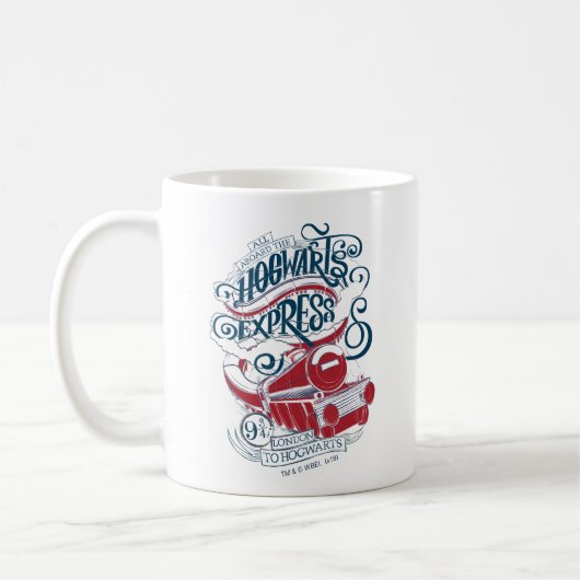 Mug Harry Potter | Typographie Express Hogwarts (Gauche)