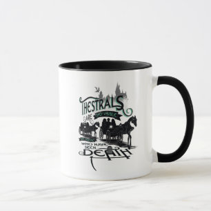 Mug Harry Potter   Typographie Graphique de Thestrals