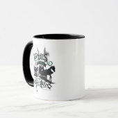 Mug Harry Potter | Typographie graphique des Thestrals (Devant gauche)