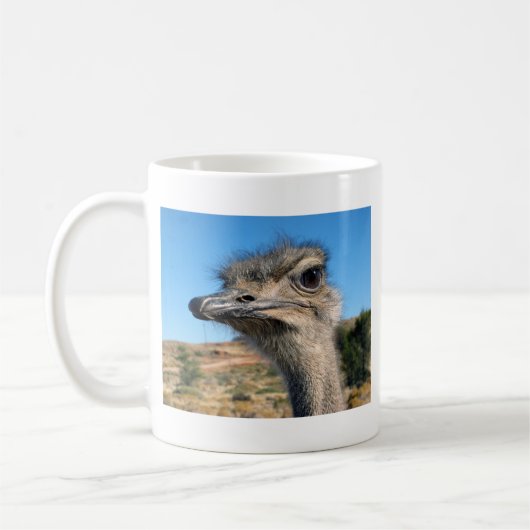 Mug Harry the Happy Ostrich (Gauche)