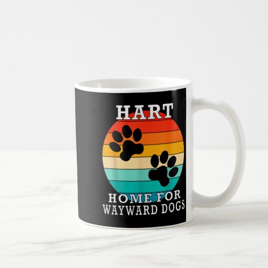 Mug Hart Home For Wayward Dogs Family Name  (Droite)