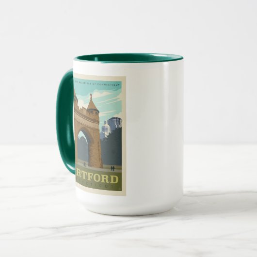Mug Hartford, CT (Devant gauche)