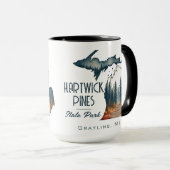 Mug Hartwick Pines State Park Souvenir Cadeau (Devant droit)