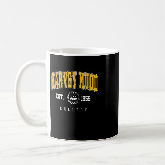 Mug Harvey Mudd Retro Design Universitaire Hommes Femm (Gauche)