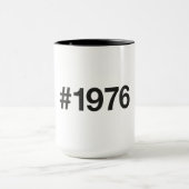 Mug Hashtag 1976 49 Anniversaire (Centre)