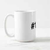 Mug Hashtag 1982 43 Anniversaire (Gauche)