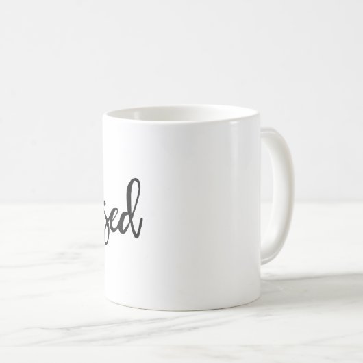 Mug Hashtag béni (Devant droit)