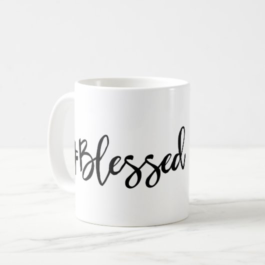 Mug Hashtag béni (Devant gauche)