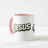 Mug Hashtag - JESUS - Chrétien (Devant gauche)