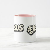 Mug Hashtag - JESUS - Christian (Centre)