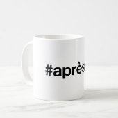 Mug Hashtag SKI APRES (Devant gauche)