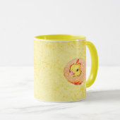 Mug Hatchage tourbillonnant (Devant droit)