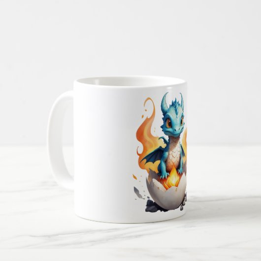 Mug Hatching Baby Dragon Fantasy (Devant gauche)