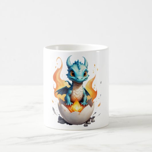 Mug Hatching Baby Dragon Fantasy (Centre)