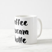 Mug Hâte de mascara de café (Devant droit)