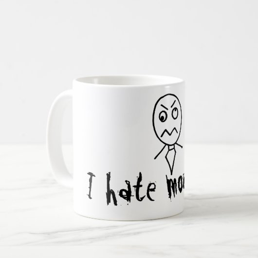 Mug Hate Mornings (Devant gauche)