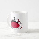 Mug Haunance Élégance commémorative Halloween (Devant gauche)
