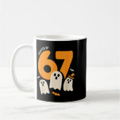 Mug Haunted By 67 Funny Halloween Meme Design  (Gauche)