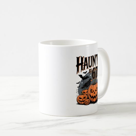 Mug Haunted By 67 Ghosts And Pumpkins (Devant droit)