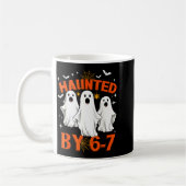 Mug Haunted By 6 7 Six Seven 67 Meme Halloween Costume (Gauche)
