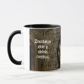 Mug Hausse de la boule à main Zombie (Gauche)
