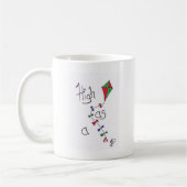 Mug Haut comme cerf-volant (Gauche)