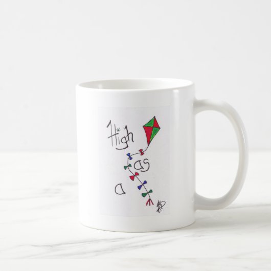 Mug Haut comme cerf-volant (Droite)