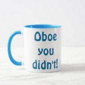 Mug Hautbois que vous n'avez pas attaqué (Gauche)