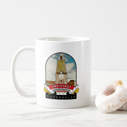 Mug Haute-Autriche Souvenir (Avec donut)