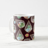 Mug Haute précision succulent et cactus sans couture m (Devant gauche)