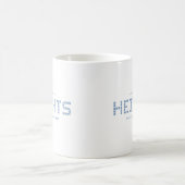 Mug Hauteur Carrelage, Carrelage Bleu (conception lrgr (Centre)