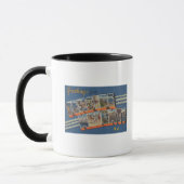 Mug Hauteurs balnéaires, New Jersey - Grosse scène (Gauche)