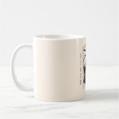 Mug Hauts corset noir du placard crème (Gauche)
