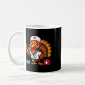 Mug Hauts de frottis de Thanksgiving Femmes Filles Din (Gauche)