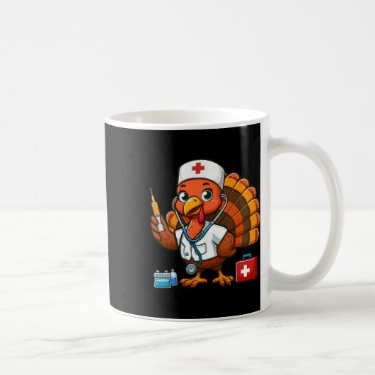 Mug Hauts de frottis de Thanksgiving Femmes Filles Din (Droite)