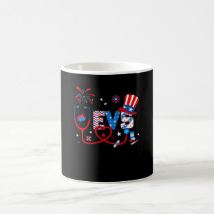 Mug Hauts du 4 juillet pour femmes Stethoscope EVS Inf