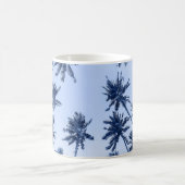 Mug Hauts palmiers, ciel bleu clair. (Centre)