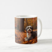 Mug Havanais en automne Feuilles automne Inspiration (Devant droit)