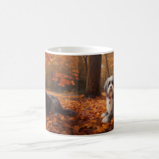 Mug Havanais en automne Feuilles automne Inspiration (Centre)