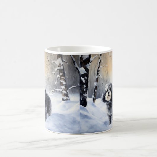 Mug Havanais laissez-le neiger Noël (Centre)