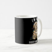 Mug Havanese Christmas I'm Fine Everything Is Fine  (Devant droit)