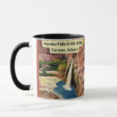 Mug Havasu Falls est une cascade magnifique située à l (Gauche)