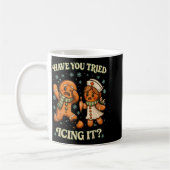 Mug Have You Tried Icing It _ Funny Christmas Gingerbr (Gauche)